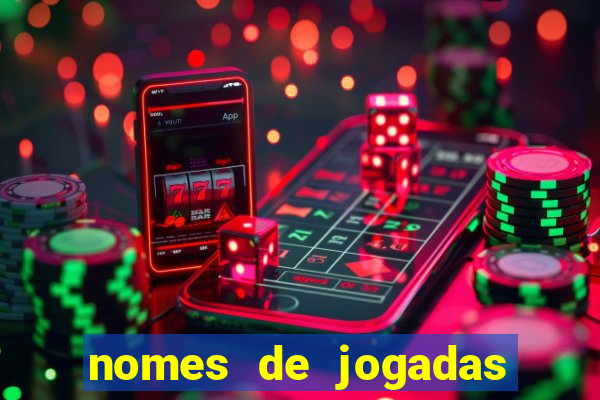 nomes de jogadas de poker