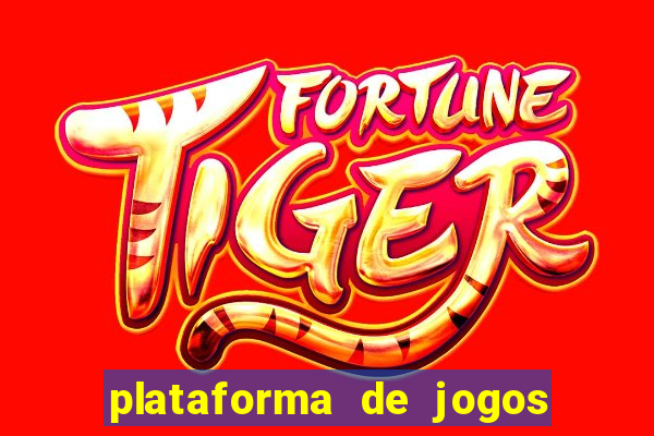 plataforma de jogos de aposta nova