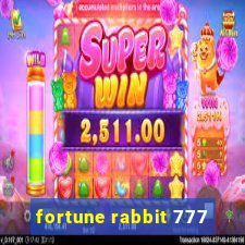 fortune rabbit 777