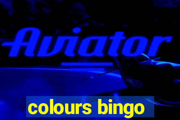 colours bingo