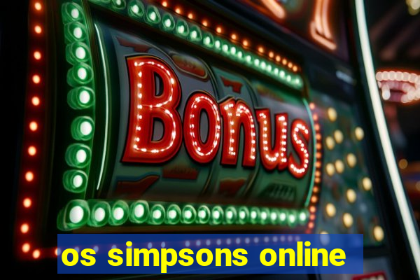 os simpsons online