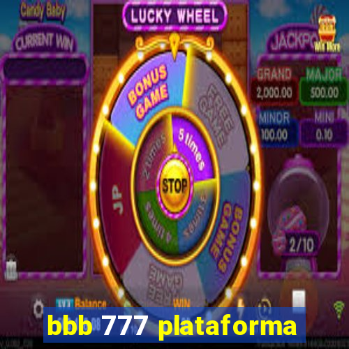 bbb 777 plataforma