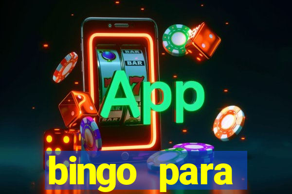 bingo para despedida de solteira para imprimir