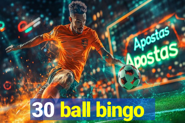 30 ball bingo