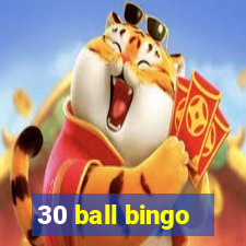 30 ball bingo