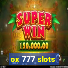 ox 777 slots