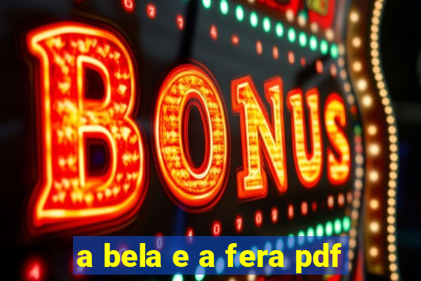 a bela e a fera pdf