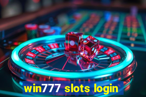 win777 slots login