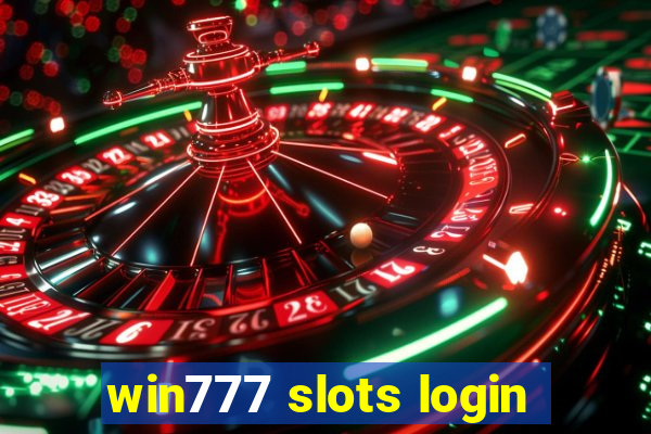 win777 slots login