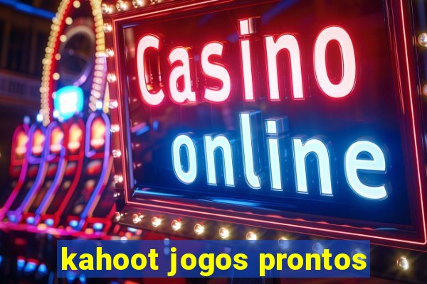 kahoot jogos prontos