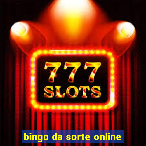 bingo da sorte online