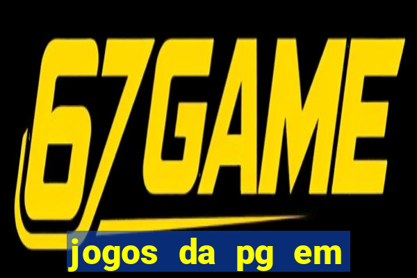 jogos da pg em manuten??o hoje