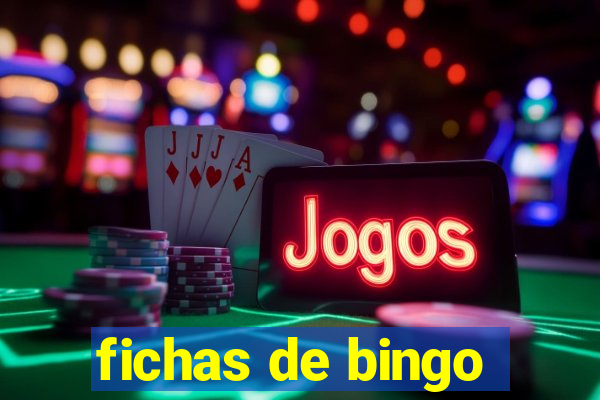 fichas de bingo