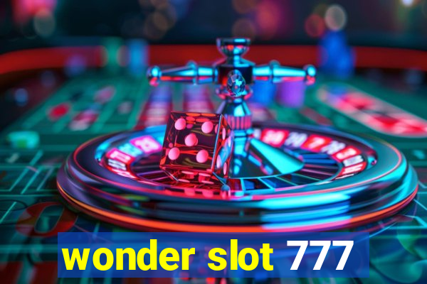 wonder slot 777