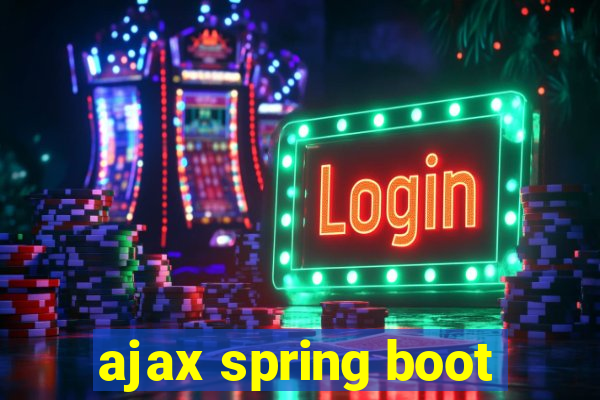 ajax spring boot