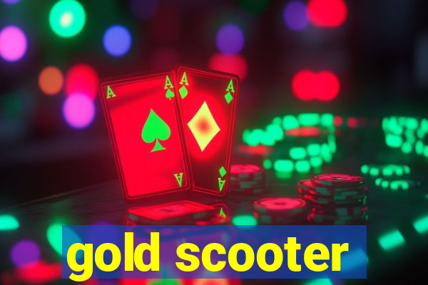 gold scooter