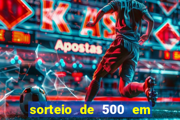 sorteio de 500 em cash toda segunda feira novibet como funciona