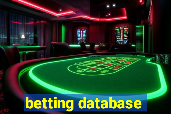 betting database