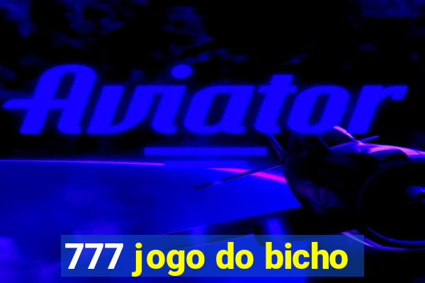 777 jogo do bicho