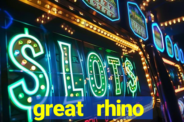 great rhino megaways slot