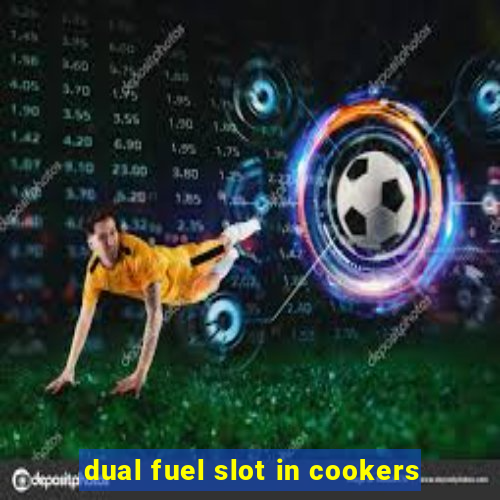 dual fuel slot in cookers