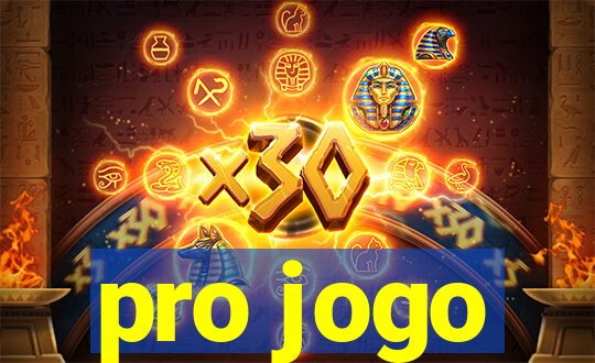 pro jogo