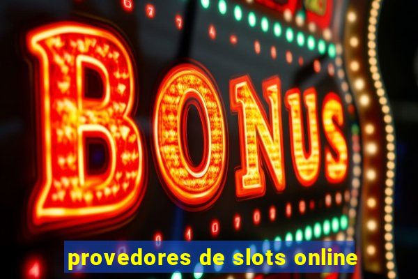 provedores de slots online