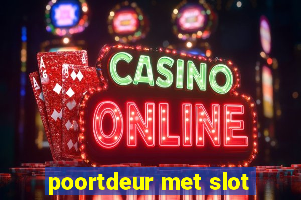 poortdeur met slot