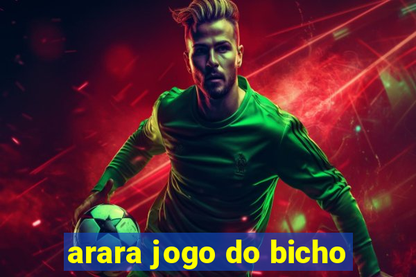 arara jogo do bicho