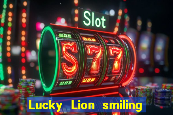 Lucky Lion smiling critters lion