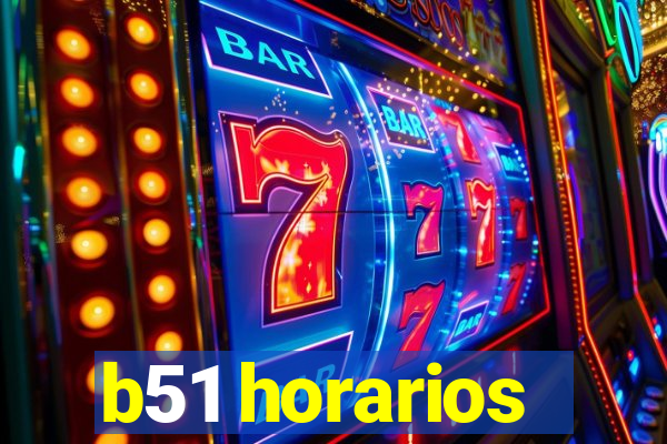 b51 horarios