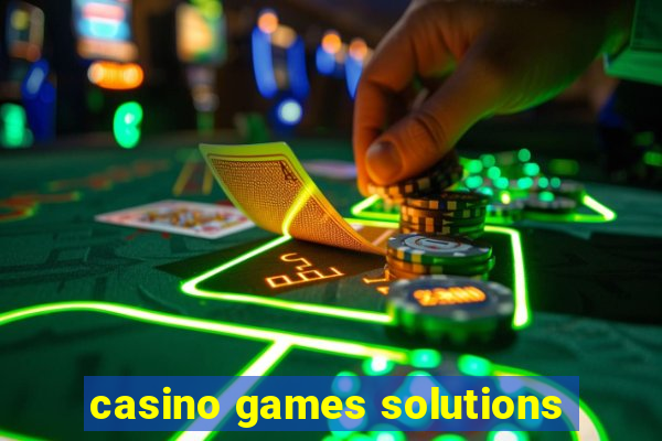 casino games solutions