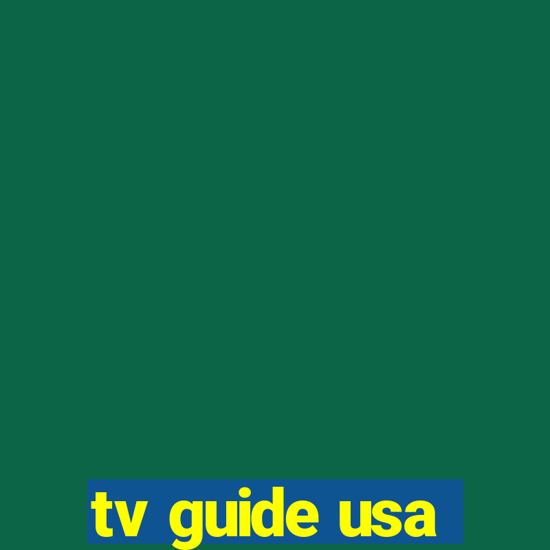 tv guide usa