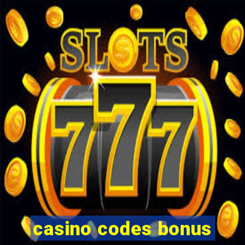 casino codes bonus