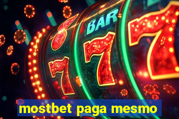 mostbet paga mesmo