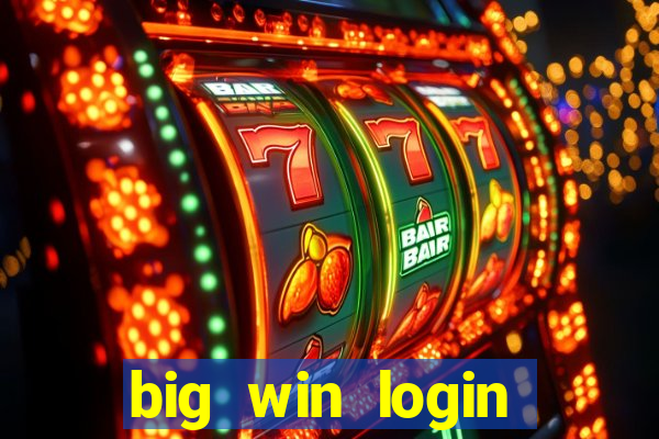 big win login verde download